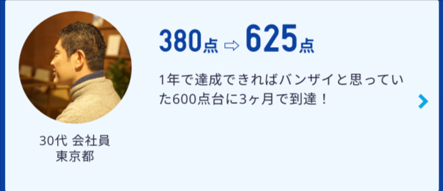 380点から625点